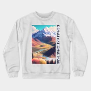 denali national park Crewneck Sweatshirt